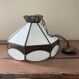 Vintage Slag Lamp